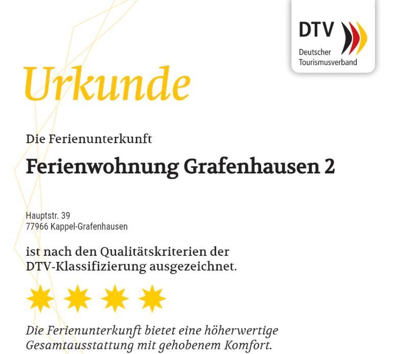Fewo Grafenhausen 2 Apartman Kappel-Grafenhausen Kültér fotó